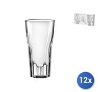 12x Paquetes 3 Vasos De Vidrio Susa Aperitivo 16 Cl Transparente Bormioli