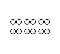 12X Protectores de Lentes Cuerpo de Cámara Kits de Cubierta Protectora Adhesiva Tapa de Lente con Adhesivo para Insta 360 ONE X2