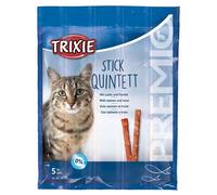 12x Trixie PREMIO Sticks Quinteto con Salmón/Robalo 60 × 5 g