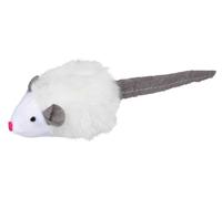 12x Trixie ratón con microchip, felpa, hierba gatera 6 cm