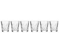 12x Vasos de Chupito 6x50ml Tazas Vidrio Cocina Casa Permanecer Ayudantes Bebida