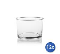 12x Vasos De Vidrio Transparentes Bodega Mini Cl20