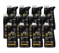 12x1 Litro MANNOL 4-Takt Plus 10W-40 Aceite Motor Aceite Para Moto JASO MA/MA2
