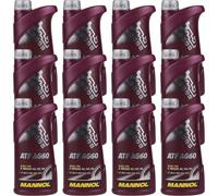 12x1 Litro Original MANNOL Aceite De Transmisión Automático ATF AG60