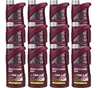 12x1 Litro Original MANNOL Aceite Motor Max Power 4x4 75W-140 Api Gl 5 Ls Gear