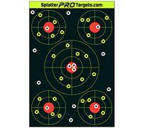 12x18 Splatter Targets. Shots Burst with a Bright Splatter Upon Impact. Instantly See Your Shots.