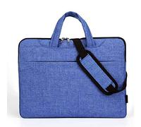 13/14 / 15.6 Pulgadas Maletín para computadora portátil Bolso Bandolera Bolsos de computadora Mensajero a Prueba de Agua Mujeres Hombres Manija de la Bolsa, Azul Claro, 13 Pulgadas;