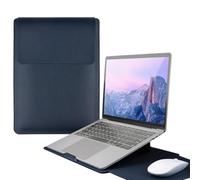 13.3-14 Pulgadas Funda Estuche para Portátiles Bolsa con Soporte para MacBook Pro 14 M5/M4/M3/M2/M1 2026-2021, MacBook Pro/Air 13.3, 13.5" 13.8" Surface Laptop, HP Spectre X360 13/14,Azul Marino