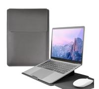 13.3-14 Pulgadas Funda Estuche para Portátiles Bolsa con Soporte para MacBook Pro 14 M5/M4/M3/M2/M1 2026-2021, MacBook Pro/Air 13.3, 13.5" 13.8" Surface Laptop, HP Spectre X360 13/14,Gris