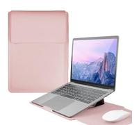 13.3-14 Pulgadas Funda Estuche para Portátiles Bolsa con Soporte para MacBook Pro 14 M5/M4/M3/M2/M1 2026-2021, MacBook Pro/Air 13.3, 13.5" 13.8" Surface Laptop, HP Spectre X360 13/14,Pink