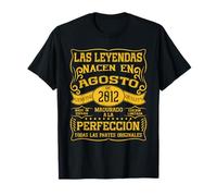 13 años Cumpleaños Las Leyendas nacen en Agosto de 2012 Camiseta
