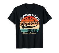 13 años Cumpleaños Las Leyendas nacen en Agosto de 2012 Camiseta