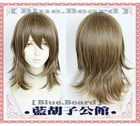 13 Centinelas: Aegis Rim Cosplay Peluca Pelucas De Pelo Sintético Marrón Para Fiesta De Halloween Juego De Roles