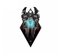 13 cm para Lilith por Nekro Art motocicleta coche pegatinas vinilo Material calcomanía impermeable para JDM