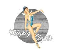 13 cm para SPARK PLUG PIN UP GIRL Funny Car Sticker adecuado para cualquier plano y