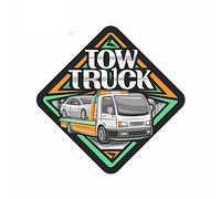 13 cm x 13 cm para logotipo de camión de remolque pegatinas y calcomanías creativas para coche vinilo impermeable DIY