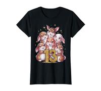 13º Cumpleaños Conejo Niña Regalo 13 Años Camiseta