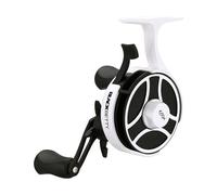 13 FISHING - Freefall Ghost - Carrete de Pesca en Hielo en línea - Relación de Engranajes 2.5:1 - Recuperación de Mano Derecha - BBFFGW2.5-RH