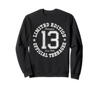 13 Limited Edition Official Teenager 13th Birthday 13-Year Sudadera