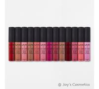13 NYX Suave Mate Crema de Labios Pintalabios - Smlc "13 Set de Colores" Joy's