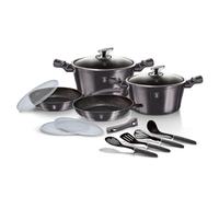 13 pcs cookware set with detachable handle, Metallic Line Carbon Pro Edition