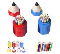 13-Piece Mini Colored Pencil Set for Dollhouses and DIY Miniature Scenes,Mini Colored Pencil Set for Dollhouses and DIY Miniature Scenes,Art Studio Display, Collectible Craft Accessory(B)