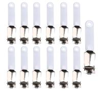 13 Piezas Portatarjetas De Identificación De Metal Plegable, Portatarjetas De Identificación De Trabajo, Portatarjetas De Identificación, Tarjeta De Identificación De Trabajo