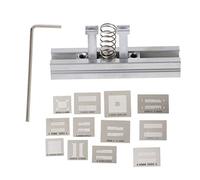 13 plantillas BGA Reballing Holder Jig para DDR1 DDR2 DDR3