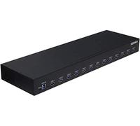 13 puertos USB 3.1 Gen I Hub (5 Gbps) - 19 pulgadas 1U montaje en rack
