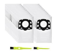 13 Sacchetti Filtro in Vello Compatibile con KWD1 KWD2 KWD3 WD2 Plus WD3 WD 2 Plus WD 3 MV 3 SE 4001SE 40 SE 4002, Sacchetti Filtro di Ricambio Compatibile con 2.863-314.0