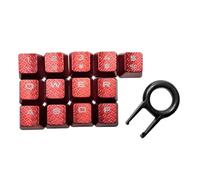 13 teclas antideslizantes para teclado mecánico, a prueba de deslizamiento, con retroiluminación, mejora la escritura y los juegos para K70 K95