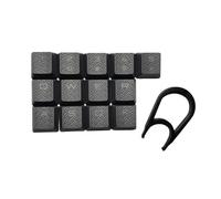 13 teclas antideslizantes para teclado mecánico, a prueba de deslizamiento, con retroiluminación, mejora la escritura y los juegos para K70 K95