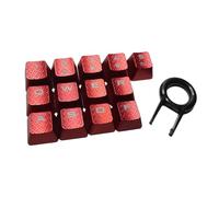 13 teclas antideslizantes texturizadas para teclados mecánicos, perfectamente para programación de juegos K70 RGBK70 K95 K90