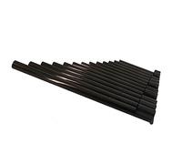 13 Tubos Black Panflute ABS Plastic Panpipes C Key Chinese Panflute Instrumentos Musicales Para Estudiantes Principiantes Flauta de Pan (Color : Right)