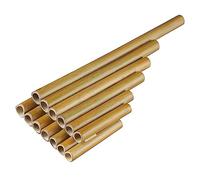 13 Tubos Pan Flauta Tubos Dobles Bambú Pan Pipe Instrumento Musical Tradicional De Viento De Madera Para Amantes De La Música Principiantes Flauta de Pan