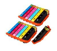 13 Uds Cartuchos de Tinta compatibles T2431 24XL para impresoras de inyección de Tinta Expression Photo XP55 XP760 XP850 XP860 XP950 XP750