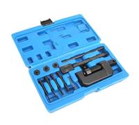 13 unids/set desmontaje divisor remachador Dechainer quitar cadena de distribución juego de interruptor herramienta de motocicleta