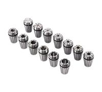 13 unids/set ER20 pinzas de resorte, pinzas endurecidas de acero al carbono 1065 1-13mm for herramientas de mandril de torno fresado CNC