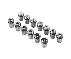 13 unids/set ER20 pinzas de resorte, pinzas endurecidas de acero al carbono 1065 1-13mm for herramientas de mandril de torno fresado CNC