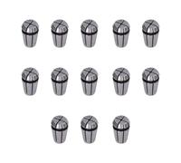 13 unids/set Kit de pinzas de acero de resorte ER11 1-7mm, pinzas de torno de fresado for taladros de sujeción de portaherramientas