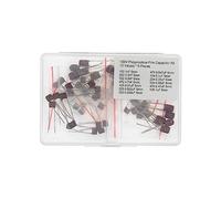 13 Valores * 5 Piezas 100V CBB 5% Condensador de película de polipropileno metalizado Kit 1nF 2.2nF 3.3nF 4.7nF 0.01uF 0.022uF 0.033uF 0.047uF 0.1uF 0.22uF 0.33uF 0.47uF 1uF