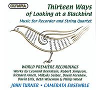 13 Ways of Looking...Blackbird