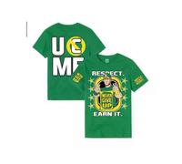 (130)2024 Summer Men's 3D Printing Famous Wrestler John Cena T-shirt Children's Street Round Neck Sports Large Top