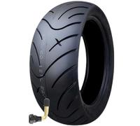130/60-12 Pneumatico Tubeless per Scooter e Motociclette, 130/60/12 Antipunzonatura e Alta Trazione, Indice 52J Velocità H, Guida Silenziosa in Città