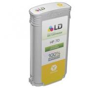 130 ml Pigment Yellow for HP Z2100, Z3100, Z3200, Z5200, Z5400#70