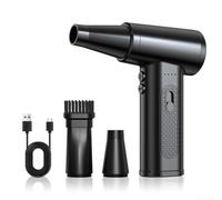 130000RPM para soplador turbo con diseño ligero y kit de vacío, ideal para un control eficaz del polvo