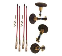 1303200C Raquetas de Nieve Redondas 49067 4 Juegos 1308200 2 Compatible con Western Fisher para el número de Pieza 49067 para el número de Pieza 1308200