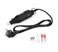 130W Negro Mini Taladro eléctrico Amoladora Pulidora Rectificadora Pulidora Herramienta rotativa 220V( EU Plug)