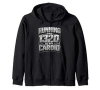 1320 Drag Racing 1/4 Cuarto de Milla Dragstrip Grudge Racer Sudadera con Capucha