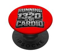 1320 Drag Racing Dragstrip Grudge Racer de 1/4 de Milla PopSockets PopGrip Adhesivo